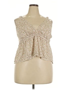 Shein Curve Sleeveless Blouse
