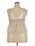 Shein Curve Tan Sleeveless Blouse Size 2X - photo 2