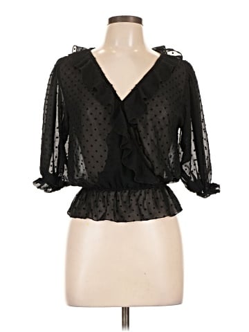 Jon & Anna 3/4 Sleeve Blouse (view 1)