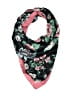 Tie Rack 100% Polyester Floral Black Scarf One size - photo 1