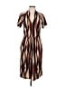 Avon Chevron-herringbone Brown Casual Dress Size M - photo 1