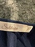 Solitaire 100% Rayon Blue 3/4 Sleeve Blouse Size 3X - photo 7