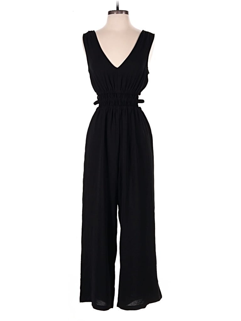 Pre-owned Inspired Hearts Jumpsuit In Black