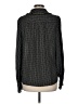 Max Studio 100% Polyester Polka Dots Black Long Sleeve Blouse Size M - photo 2