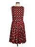 DM Collection Argyle Red Cocktail Dress Size 8 - photo 1