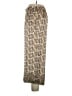 Max Studio 100% Polyester Paisley Ivory Tan Casual Pants Size L - photo 5