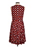DM Collection Argyle Red Cocktail Dress Size 8 - photo 2
