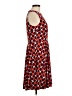DM Collection Argyle Red Cocktail Dress Size 8 - photo 4