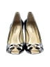 Ann Taylor 100% Leather Black Heels Size 7 - photo 2