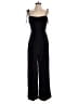 Halogen 100% Viscose Solid Black Jumpsuit Size S - photo 1