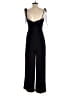 Halogen 100% Viscose Solid Black Jumpsuit Size S - photo 2