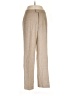 Ellen Tracy Chevron-herringbone Tan Dress Pants Size 8 - photo 1