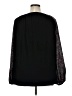 Suzanne Betro Black Long Sleeve Blouse Size 1X - photo 2
