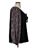 Suzanne Betro Black Long Sleeve Blouse Size 1X - photo 4