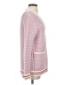 Kule Chevron-herringbone Pink Cashmere Pullover Sweater Size S - photo 4