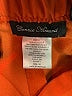 Slinky Brand 100% Polyester Solid Orange Formal Skirt Size 10 - photo 4