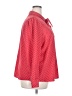 Draper James 100% Polyester Polka Dots Red Long Sleeve Blouse Size 18 - photo 4