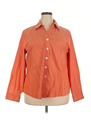 Coldwater Creek 3/4 Sleeve Button-Down Shirt (view 1)
