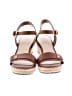 Tommy Hilfiger 100% Leather Brown Wedges Size 7 1/2 - photo 2