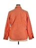 Coldwater Creek Orange 3/4 Sleeve Button-Down Shirt Size 2X - photo 2