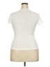 Shein 100% Polyester White Short Sleeve Top Size XXL - photo 2