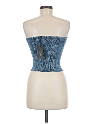 Refuge Sleeveless Button-Down Shirt (view 2)