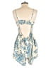 Ci Sono 100% Rayon Paisley Blue Romper Size S - photo 2