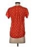 Old Navy Orange Short Sleeve Blouse Size XS - photo 2