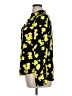 David Lerner 100% Polyester Print Yellow Black Long Sleeve Blouse Size XL - photo 5