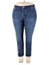 Ann Taylor LOFT Hearts Blue Jeans Size 20 - photo 1