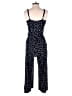 Kaileigh Polka Dots Blue Jumpsuit Size M - photo 2