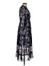 Assorted Brands Floral Blue Casual Dress Size 4 - photo 4
