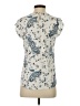 Daniel Rainn Ivory Short Sleeve Blouse Size S - photo 2