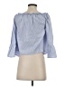 Atmosphere Blue 3/4 Sleeve Blouse Size 2 - photo 2