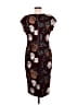 ECI Print Burgundy Cocktail Dress Size 8 - photo 2