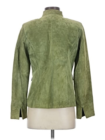 Charter Club Leather Jacket - back