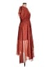eShakti 100% Polyester Paisley Red Casual Dress Size 12 - photo 4