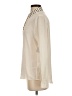 Equipment 100% Silk Ivory Long Sleeve Silk Top Size XS - photo 5