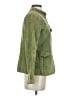 Charter Club 100% Leather Green Leather Jacket Size 4 - photo 4