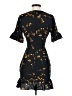 PrettyLittleThing 100% Polyester Black Casual Dress Size 4 - photo 2