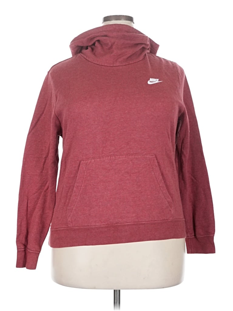 Pre-owned Nike Sweatshirt In Burgundy