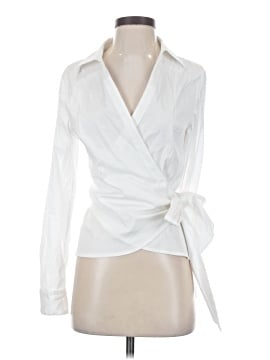 White House Black Market Long Sleeve Blouse