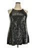 Torrid Metallic Silver Cocktail Dress Size 2X Plus (2) - photo 1