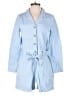 J.Crew 100% Cotton Blue Romper Size 6 - photo 1