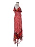 One September Paisley Red Casual Dress Size S - photo 4