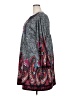 White Mark Paisley Multi Color Gray Casual Dress Size 2X - photo 5