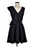 Ted Baker London Solid Black Cocktail Dress Size 6 (2) - photo 1
