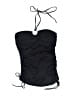 MICHAEL Michael Kors Solid Black Swimsuit Top Size L - photo 2
