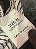 Unbranded 100% Polyester Stripes Silver Long Sleeve Blouse Size M - photo 7