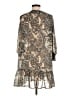 Xhilaration 100% Polyester Paisley Gray Casual Dress Size M - photo 2